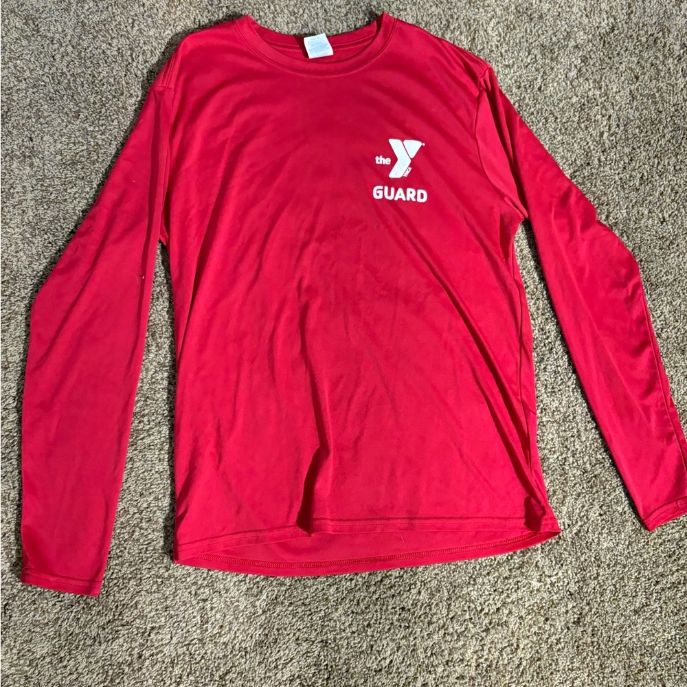YMCA Red Long Sleeve Shirt